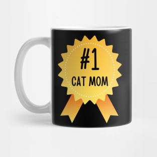 Number 1 Cat Mom Mug